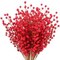 Set of 96 Red Holly Berry Christmas Stems, 17-Inch Decorative Picks for Wreaths, Garlands, and Holiday Centerpieces - 2024 Christmas Collection, Floral Home by Artificial Flowers